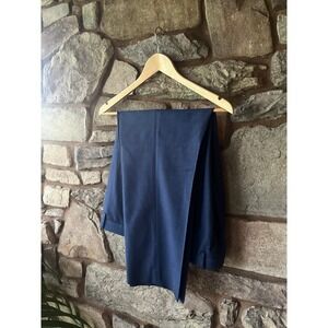 J.Crew Ludlow Slim Navy Blue Wool Blend Suit Pants